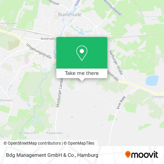 Bdg Management GmbH & Co. map