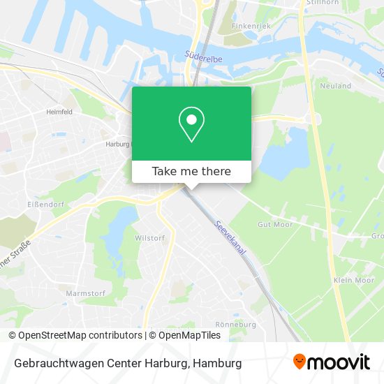 Gebrauchtwagen Center Harburg map