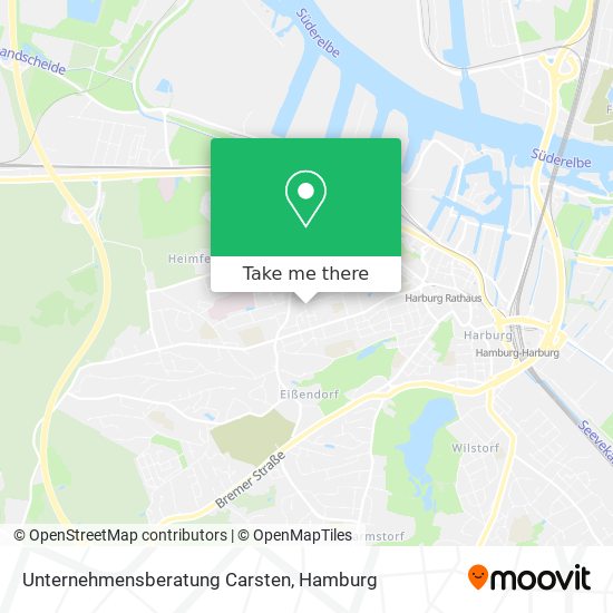 Unternehmensberatung Carsten map