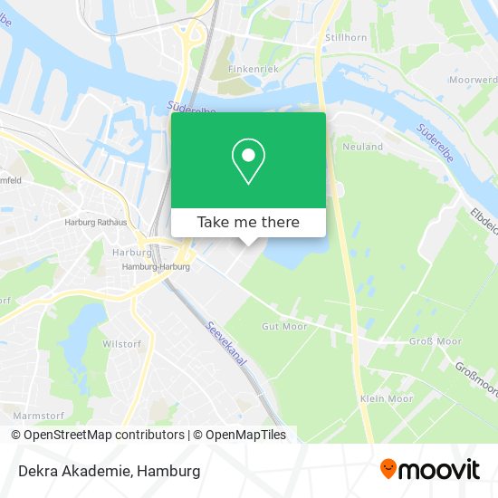 Dekra Akademie map