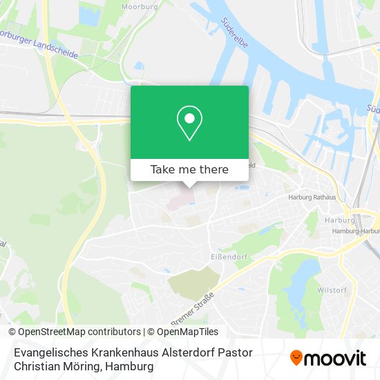 Evangelisches Krankenhaus Alsterdorf Pastor Christian Möring map