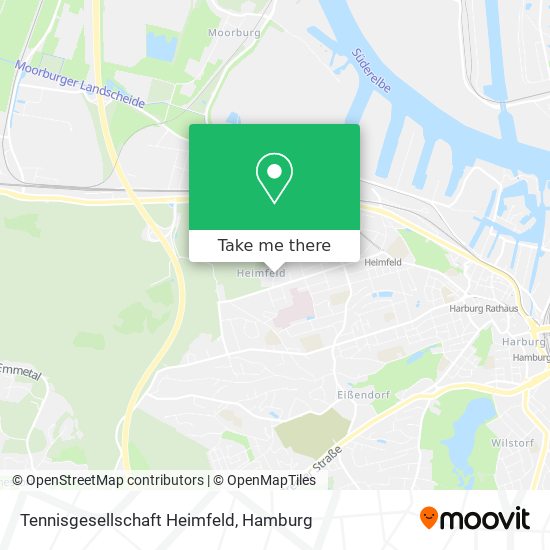 Tennisgesellschaft Heimfeld map