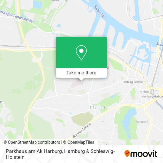 Карта Parkhaus am Ak Harburg