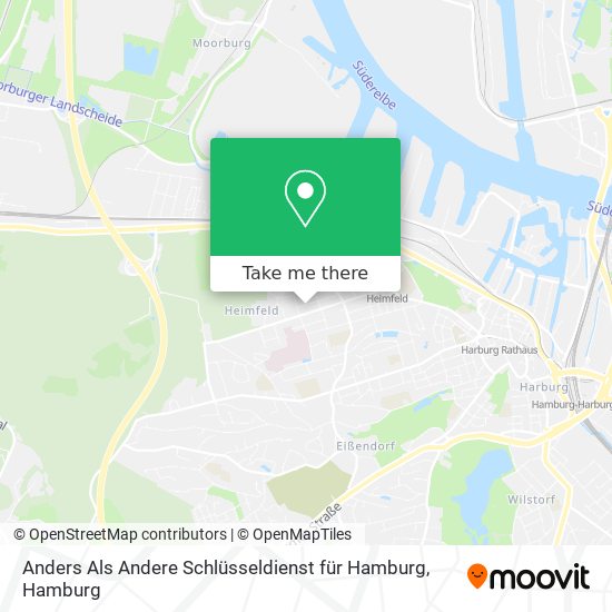 Anders Als Andere Schlüsseldienst für Hamburg map