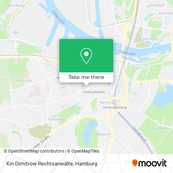 Карта Kin Dimitrow Rechtsanwälte