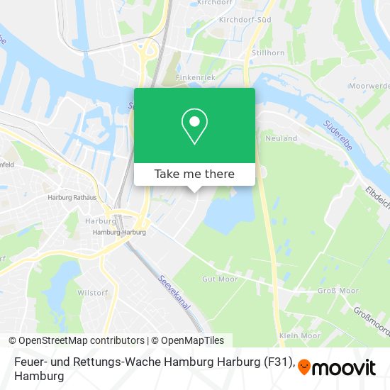 Feuer- und Rettungs-Wache Hamburg Harburg (F31) map