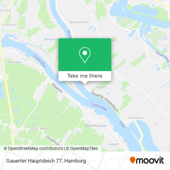 Gauerter Hauptdeich 77 map