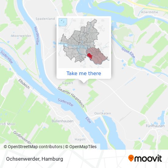 Ochsenwerder map