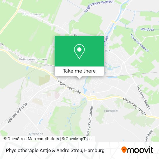 Physiotherapie Antje & Andre Streu map