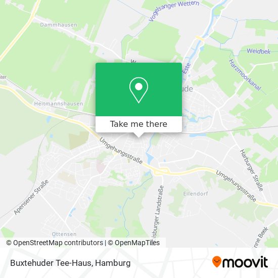 Buxtehuder Tee-Haus map