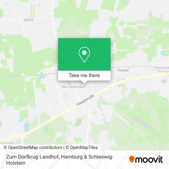 Карта Zum Dorfkrug Landhof