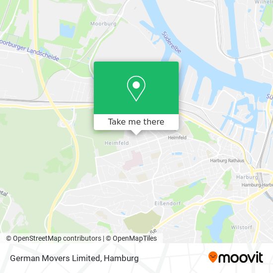 German Movers Limited map