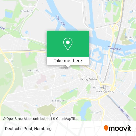 Deutsche Post map