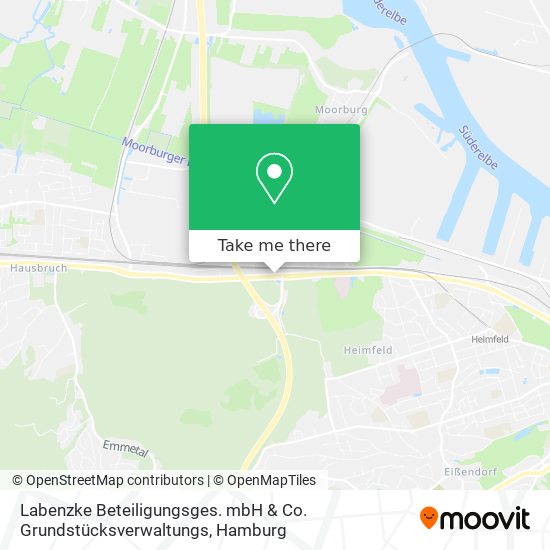Карта Labenzke Beteiligungsges. mbH & Co. Grundstücksverwaltungs