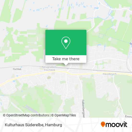 Kulturhaus Süderelbe map