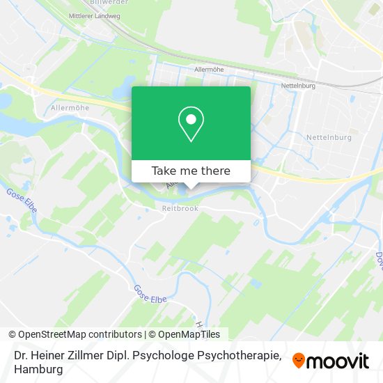 Dr. Heiner Zillmer Dipl. Psychologe Psychotherapie map