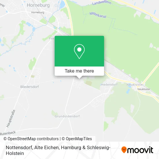 Карта Nottensdorf, Alte Eichen