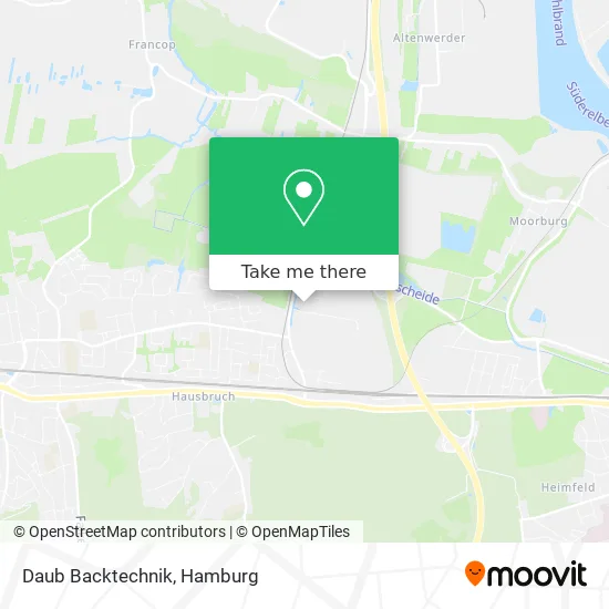 Карта Daub Backtechnik