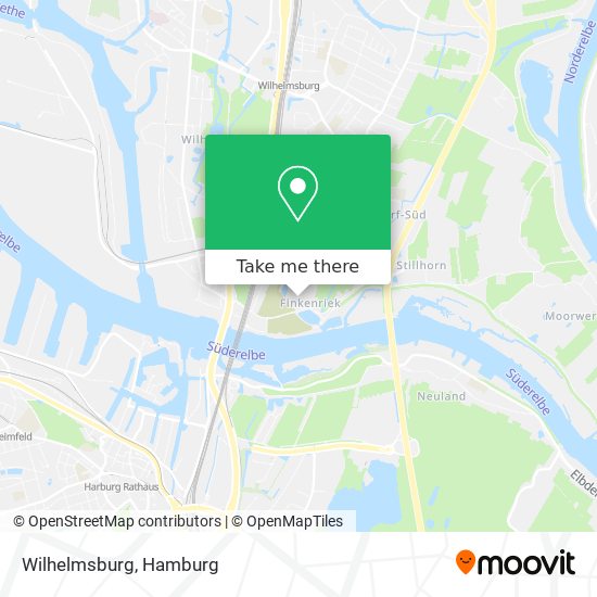 Wilhelmsburg map