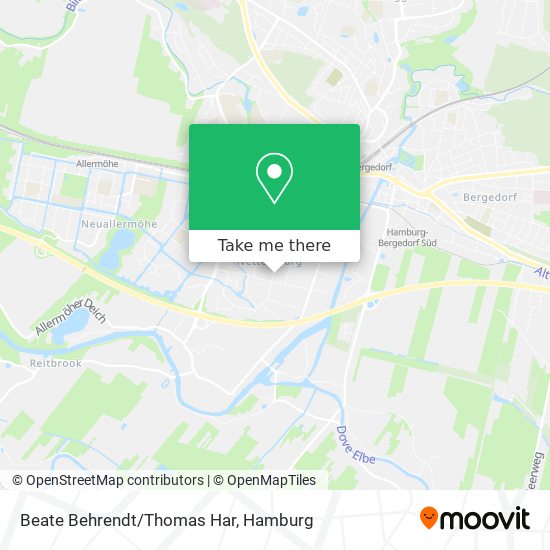 Beate Behrendt/Thomas Har map