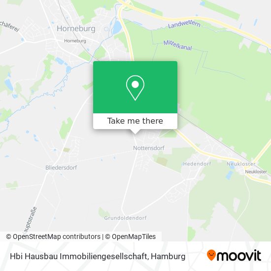 Hbi Hausbau Immobiliengesellschaft map