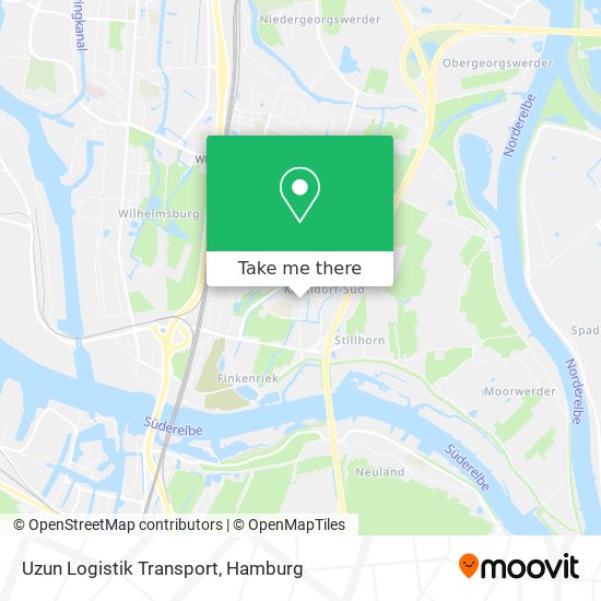 Uzun Logistik Transport map