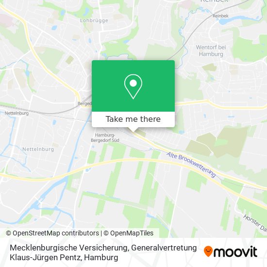 Mecklenburgische Versicherung, Generalvertretung Klaus-Jürgen Pentz map