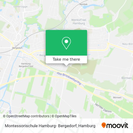 Montessorischule Hamburg- Bergedorf map