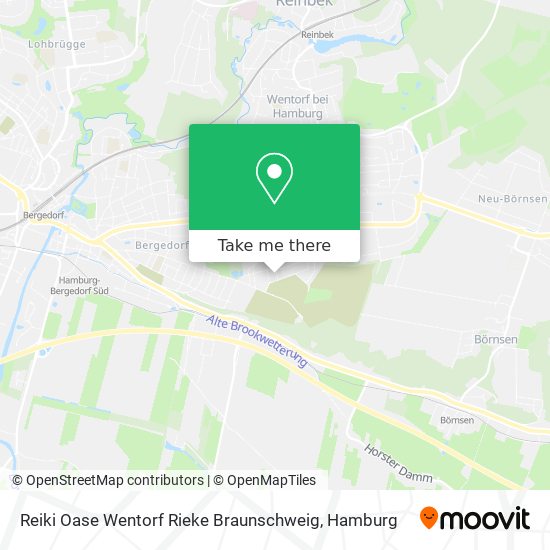 Карта Reiki Oase Wentorf Rieke Braunschweig