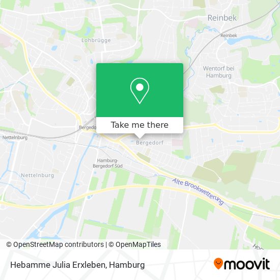 Hebamme Julia Erxleben map