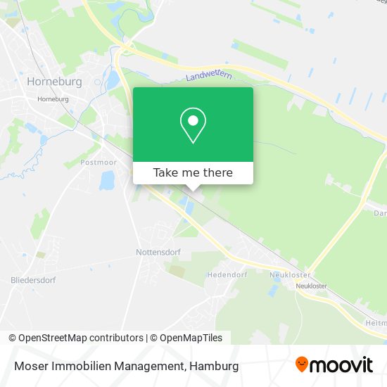 Moser Immobilien Management map