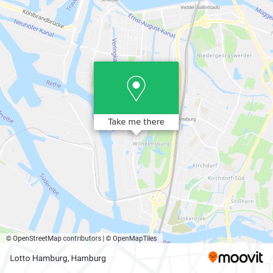 Lotto Hamburg map