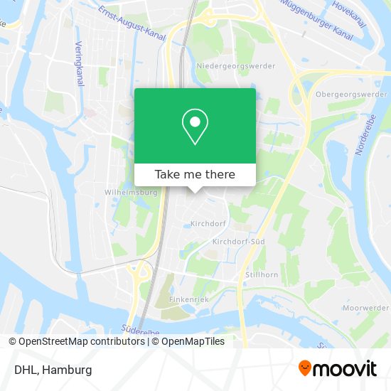 DHL map