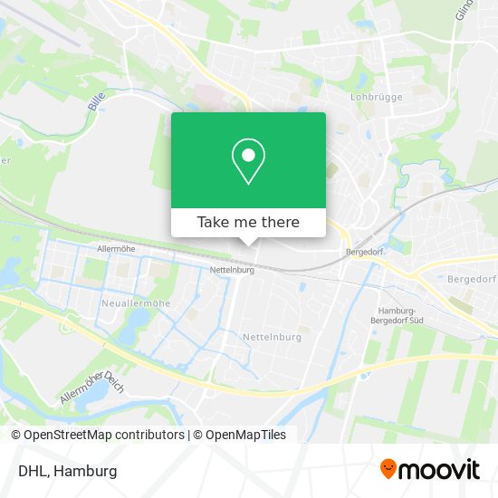 DHL map