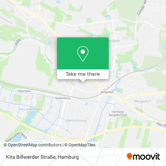 Kita Billwerder Straße map