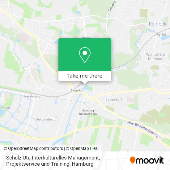 Schulz Uta Interkulturelles Management, Projektservice und Training map