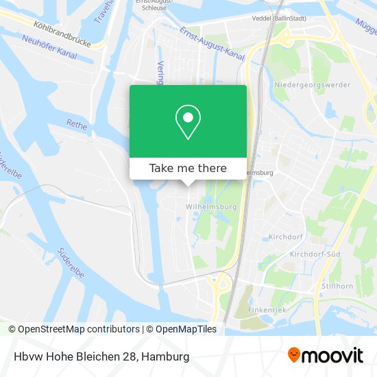 Hbvw Hohe Bleichen 28 map