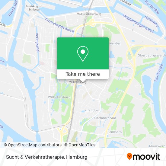 Карта Sucht & Verkehrstherapie