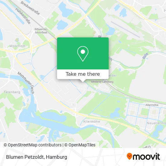 Карта Blumen Petzoldt