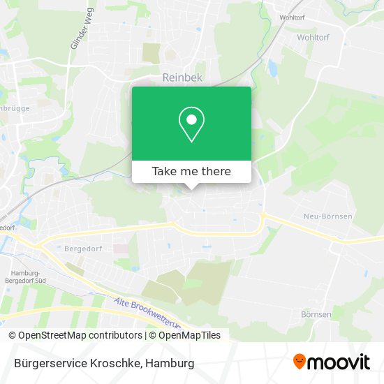 Bürgerservice Kroschke map