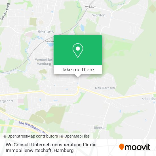 Wu Consult Unternehmensberatung für die Immobilienwirtschaft map