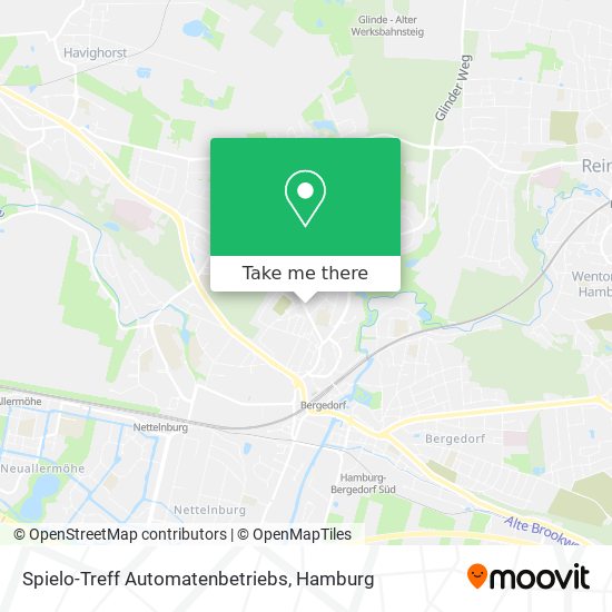 Spielo-Treff Automatenbetriebs map