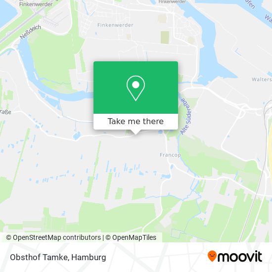 Obsthof Tamke map