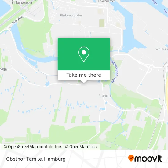 Карта Obsthof Tamke