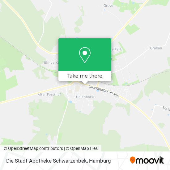 Die Stadt-Apotheke Schwarzenbek map