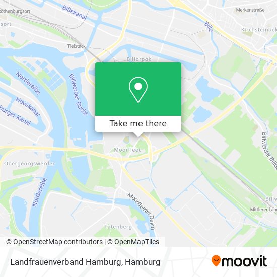 Landfrauenverband Hamburg map