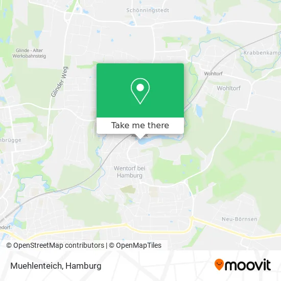 Карта Muehlenteich