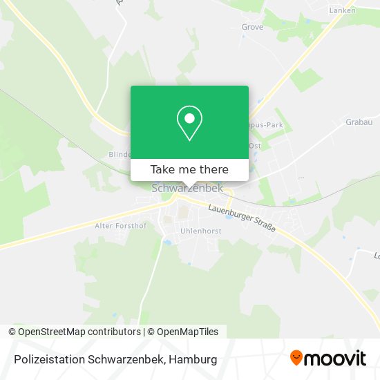 Polizeistation Schwarzenbek map