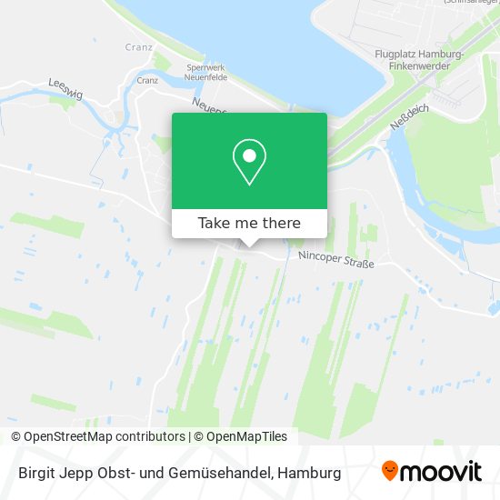 Birgit Jepp Obst- und Gemüsehandel map