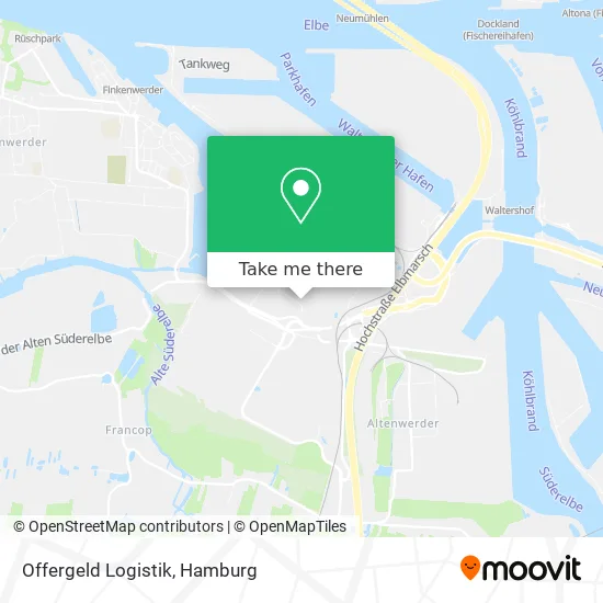 Карта Offergeld Logistik